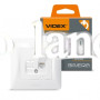 Розетка CAT6 одинарная компьютерная белая Videx Binera 